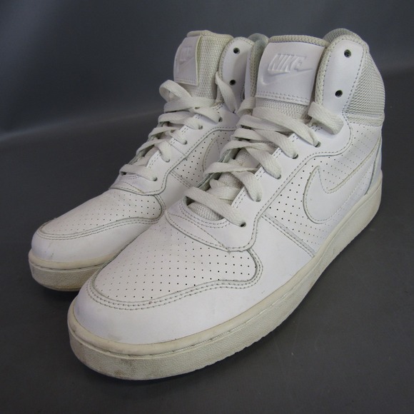 Nike Other - Nike Court Borough Mid Top Sneakers Athletic Shoes Perforated Mens Size 7.5